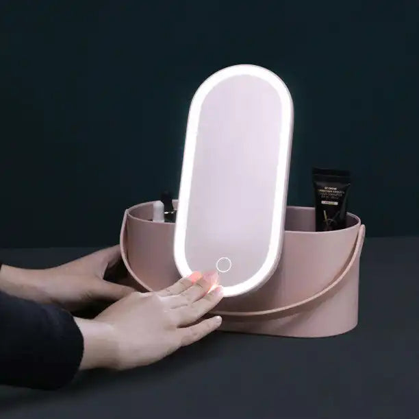 Beauty Box mit LED Spiegel